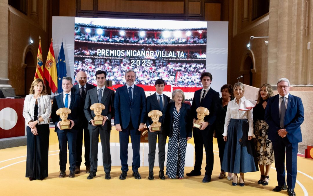 ARAGÓN PREMIA A LOS MEJORES TOREROS DE LA TEMPORADA