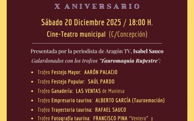 GALA VIII TROFEOS ‘TAUROMAQUIA RUPESTRE’ DE LA PT ALBALATE DEL ARZOBISPO
