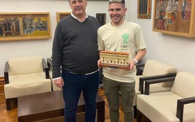 Reconocimiento del ayuntamiento de Tarazona a Mario González