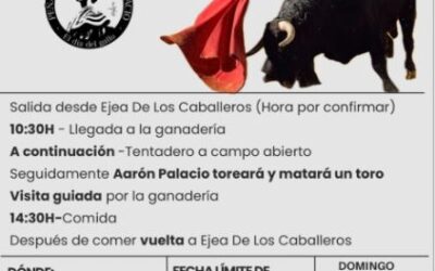 ACTIVIDAD PEÑA TAURINA «AARÓN PALACIO»