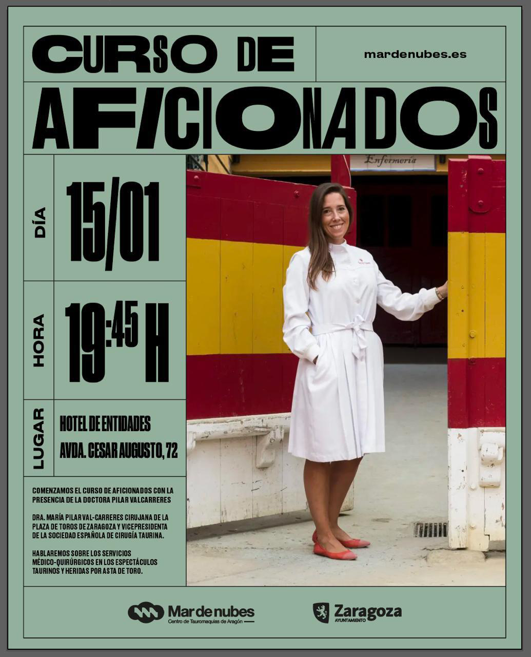 CHARLA DE LA DOCTORA VAL CARRERES EN MAR DE NUBES