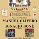 El oscense ignacio boné anunciado el día 22 de marzo en guillena (sevilla)