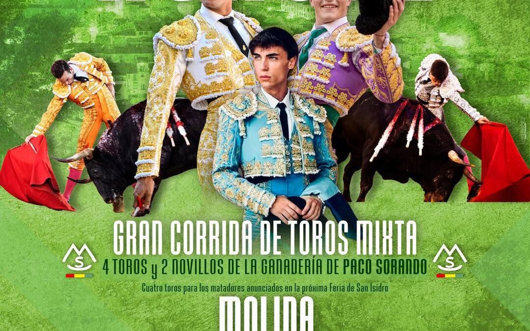 El novillero turolense Tomás González anunciado en Horche (Guadalajara)