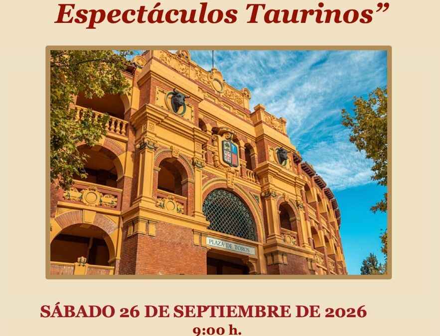 ANPTE celebrará el sábado 26 en Zaragoza una Jornada técnica bajo el título «La Integridad de los espectáculos taurinos»