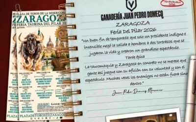 LA ASOCIACIÓN NACIONAL DE PRESIDENTES DE PLAZAS DE TOROS DE ESPAÑA (ANPTE) RESPONDE A JUAN PEDRO DOMECQ