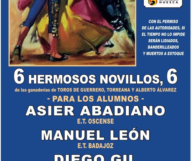 La Escuela Taurina Oscense programa una clase práctica para el 31 de octubre